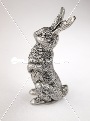 素材 ウサギの置物