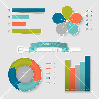 Ǻ Infographics set